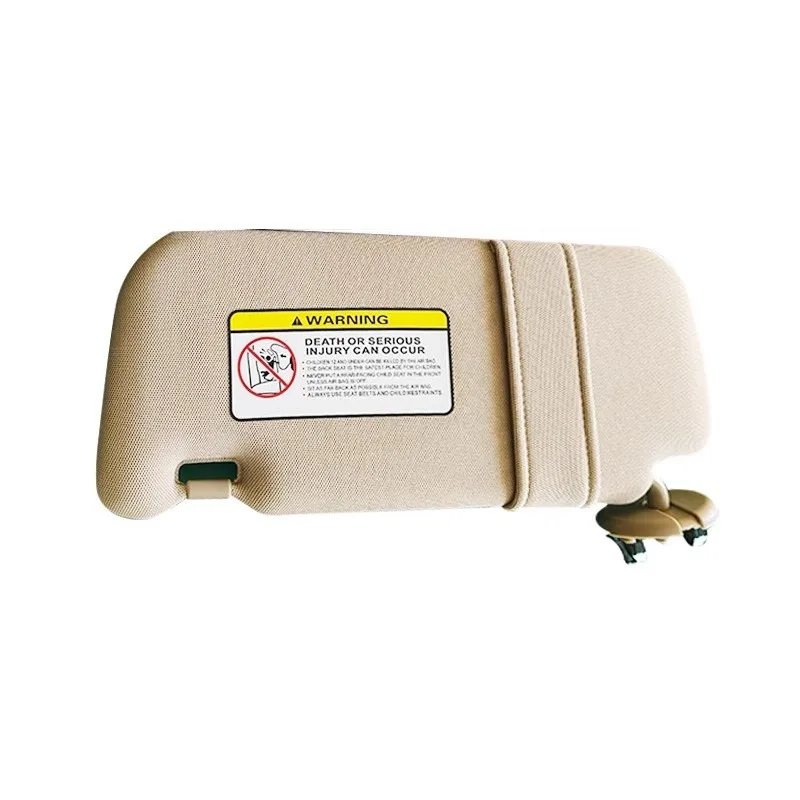 

74310-02D21-E0 Автомобильный солнцезащитный козырек с зеркалом левый правый бежевый серый для Toyota Corolla 2008-2013 Совершенно новый