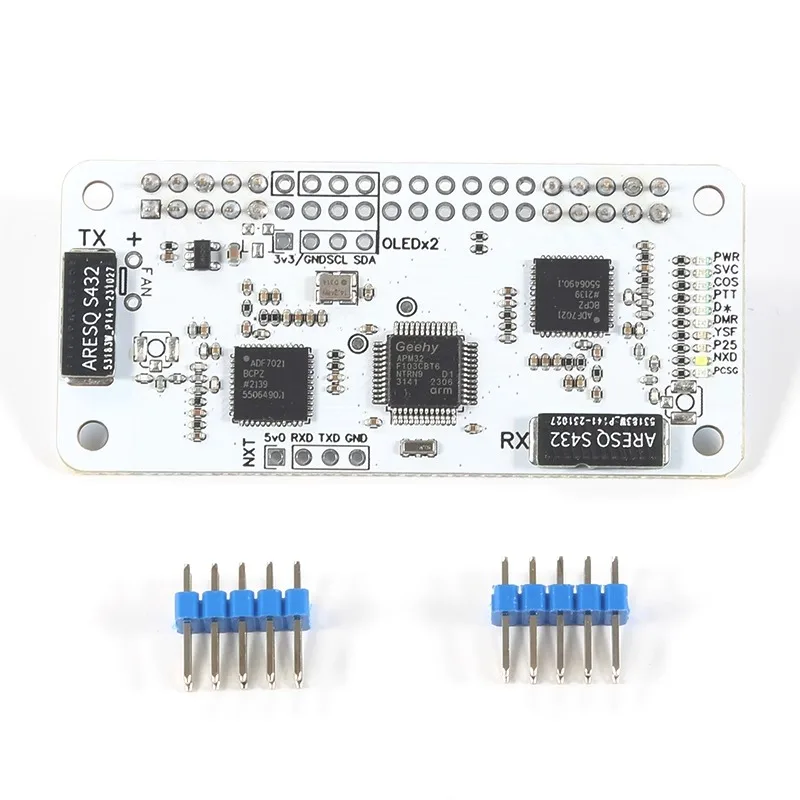 

MMDVM Relay DMR P25 YSF DSTAR Digital Radio Gateway, Wireless Hotspot Board 0.5PPM Duplex