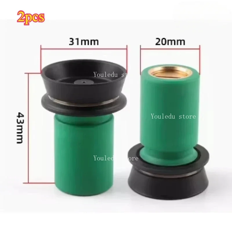 

2pcs EDM Wire Cut Pulley Umbrella-type Single Roller Guide Wheel Assembly Waterproof for Wire Cutting Machine