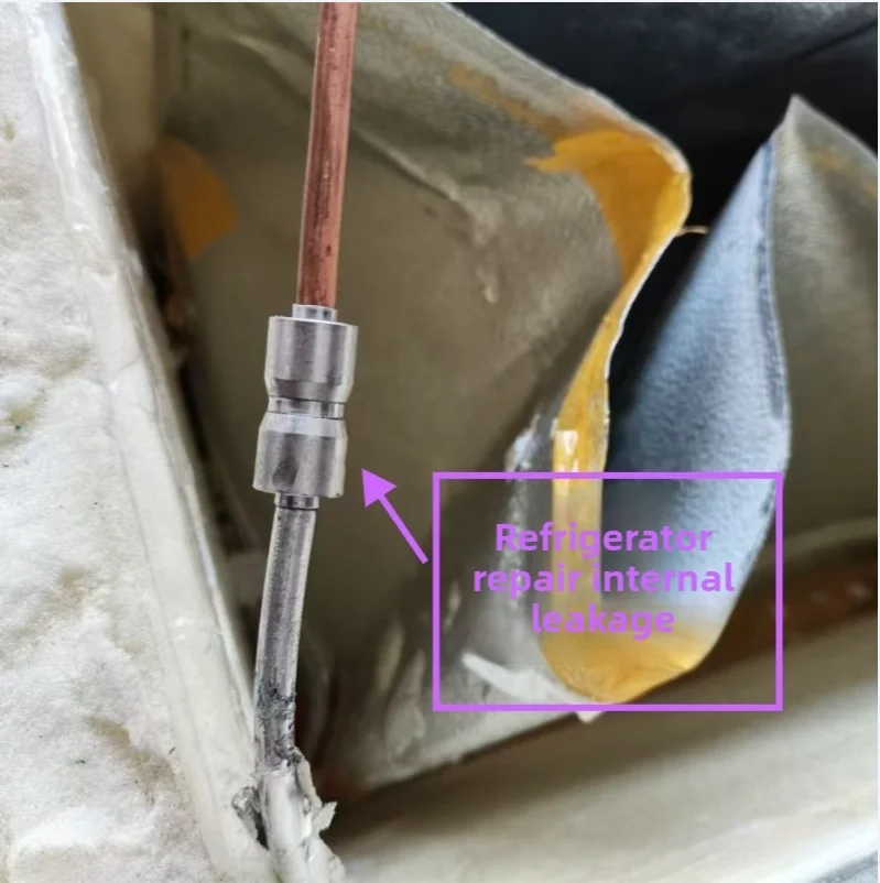 2pcs Refrigerator freezer no fire connection accessories refrigerated freezer, joint composite ring no welding 8-7-6-5 2 3
