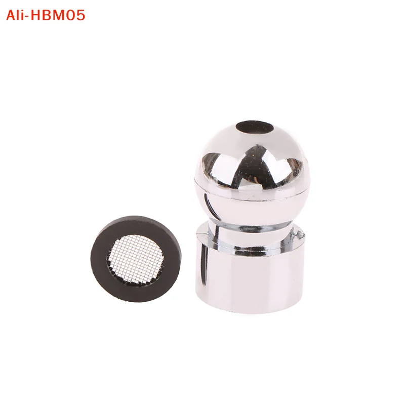 (HB05)1PC Shower Head Top Spray Connect Joint Metal Universal Rotation Ball Joint With Washer Bathroom Sprinkler Accessories