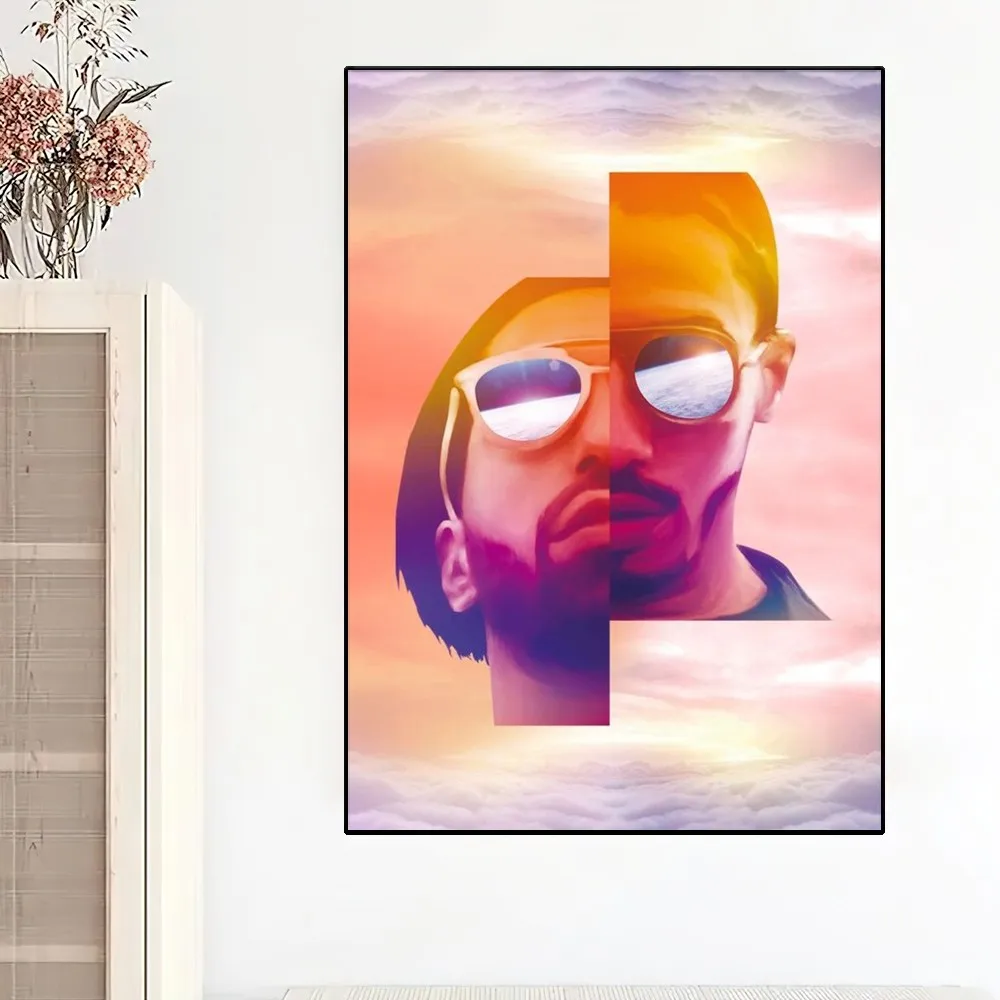 Rapper PNL QLF Singer Poster Painting Wall Pictures For Living Room Decor Sticker