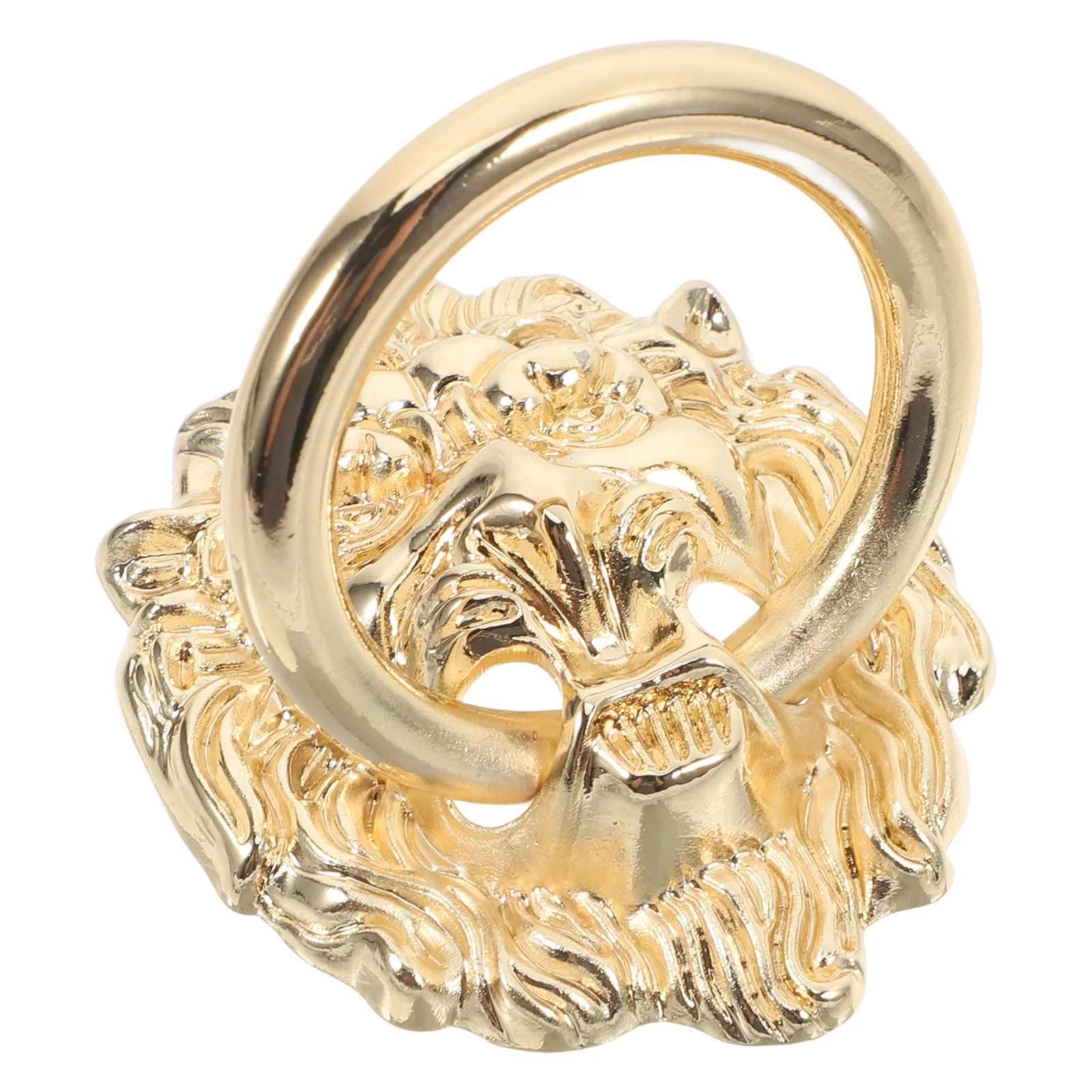 

Vintage Lion Head Pull Handle Zinc Alloy Single Hole Cabinet Door Dresser Drawer Wardrobe Decorative Hardware Handle for Cabinet