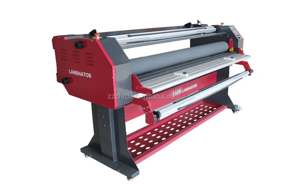 Laminator pemotongan pneumatik otomatis kualitas stabil tekan panas dengan perangkat kliping Film