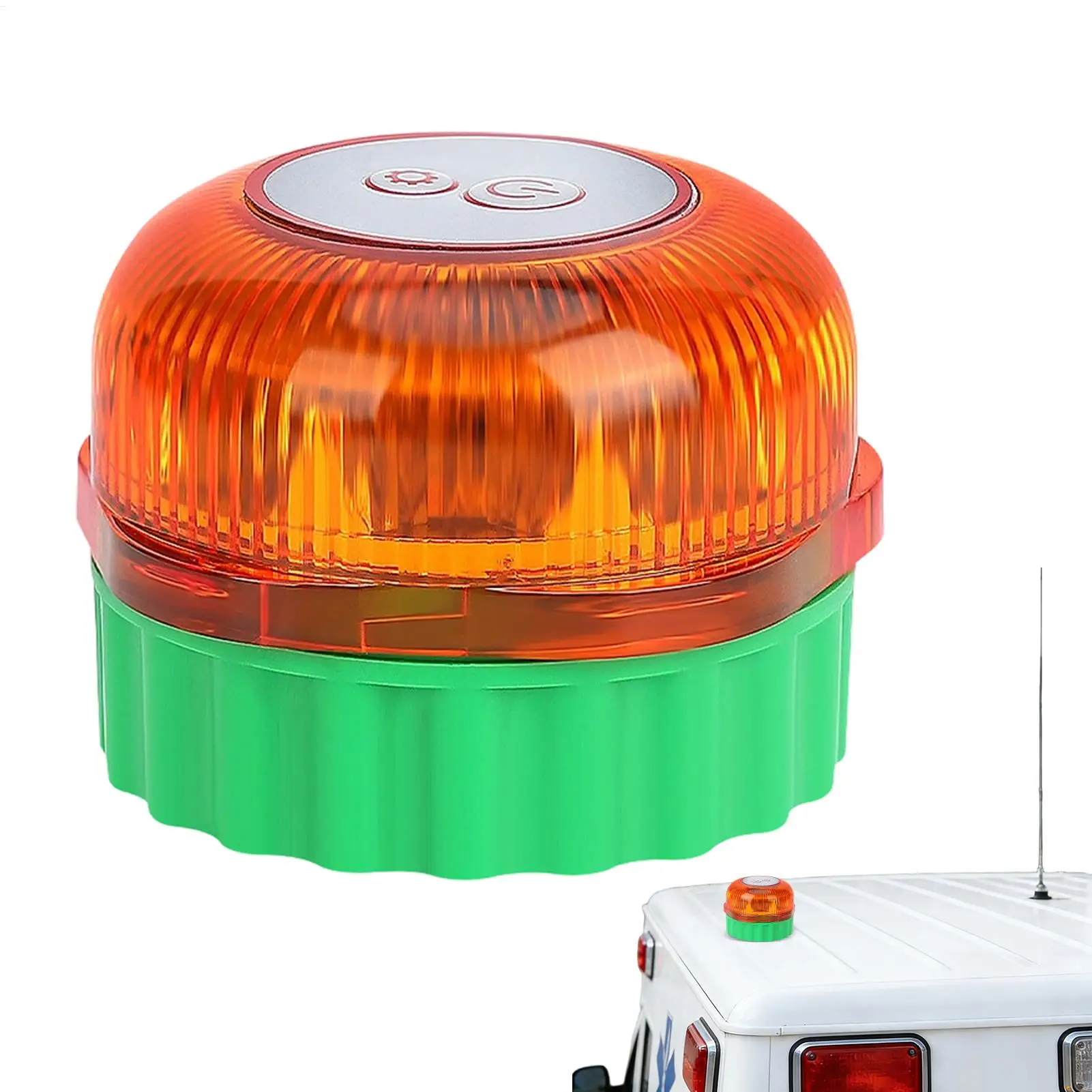 

Car Warning Light Magnetic Auto Strobe Lights Rotating Flashing Mode Portable Emergency Light LED Car Flashing Lights
