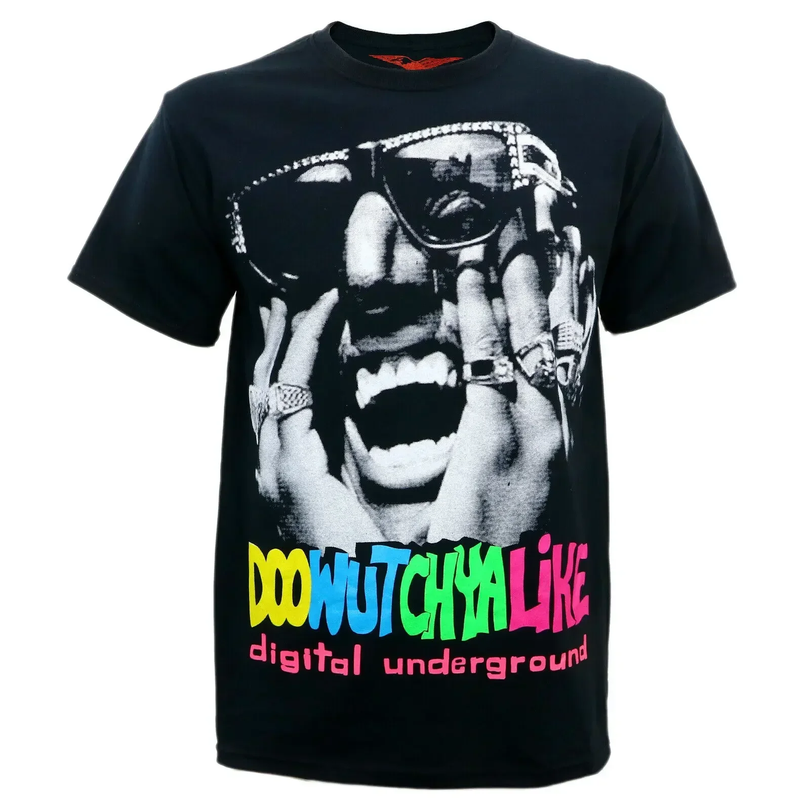 Authentic DIGITAL UNDERGROUND Doowutchyalike Slim-Fit T-Shirt Black 2XL NEW