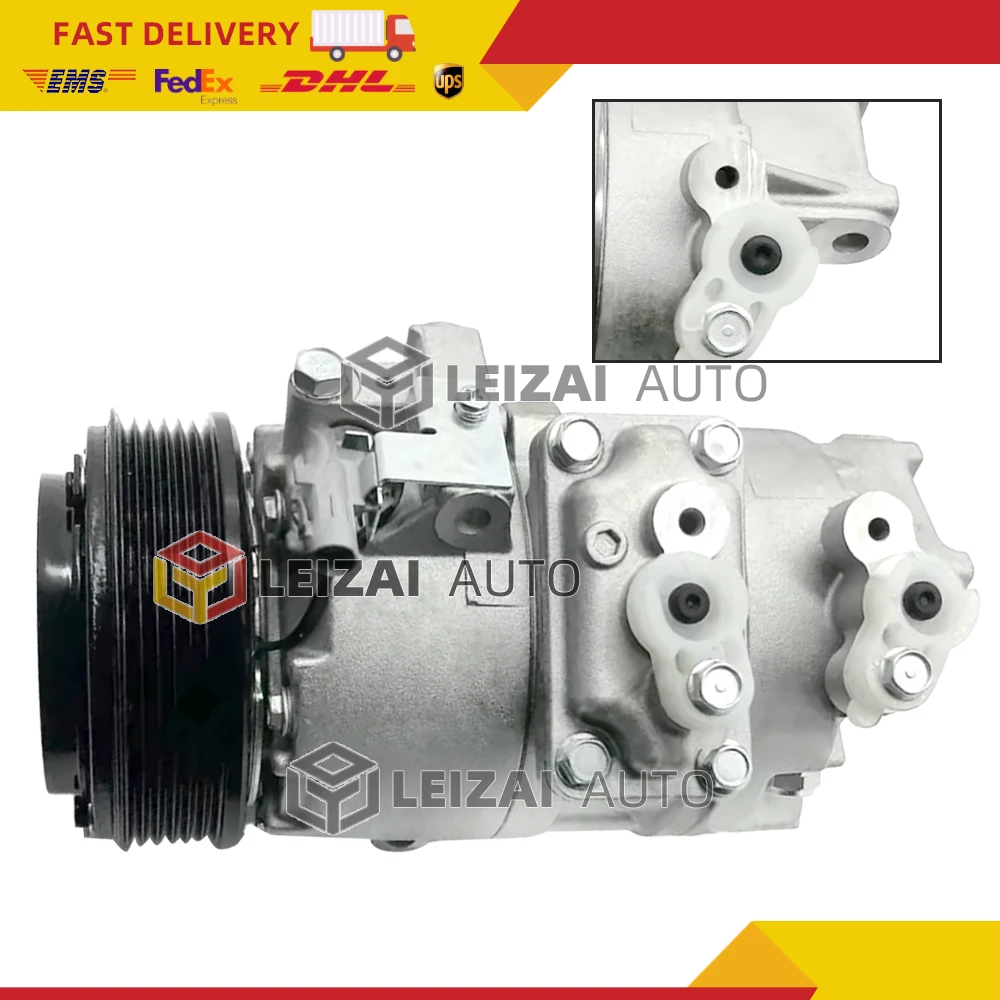 AC Compressor  CSV614 for suzuki grand vitara kizashi 2.4 9520076KA0 95201-76KA0 9520076KA1 95200-76KA1 9520176KA0 6PK 110MM