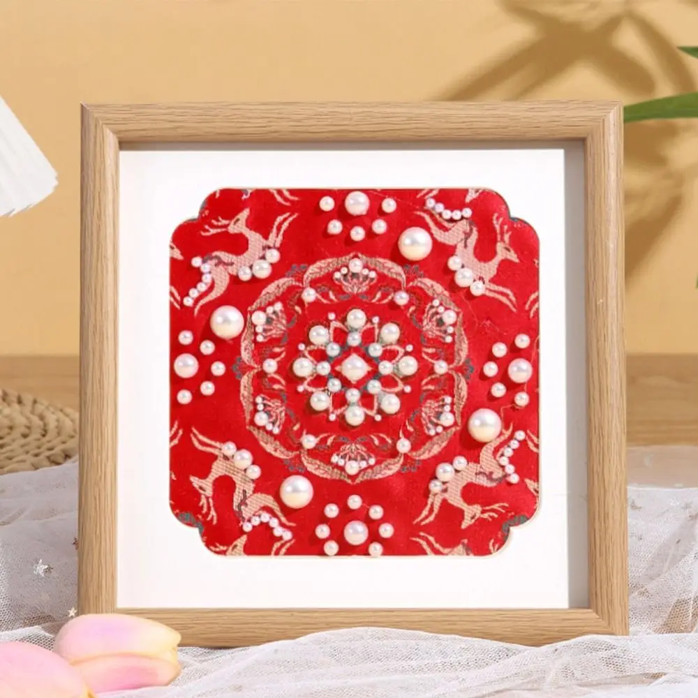 

Creative Pearl Painting Frame Handmade Simulated Pearl DIY Pearl Paintings Kit Home Decoration Craft Supplies