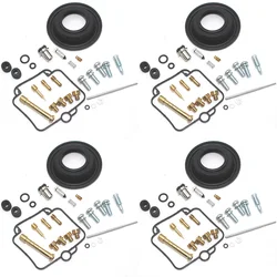 4 pcs FOR Suzuki GSF 400 GSF400 GK75A 75A Bandit 400 carburetor repair Bottom shell gasket Plunger Diaphragm Float