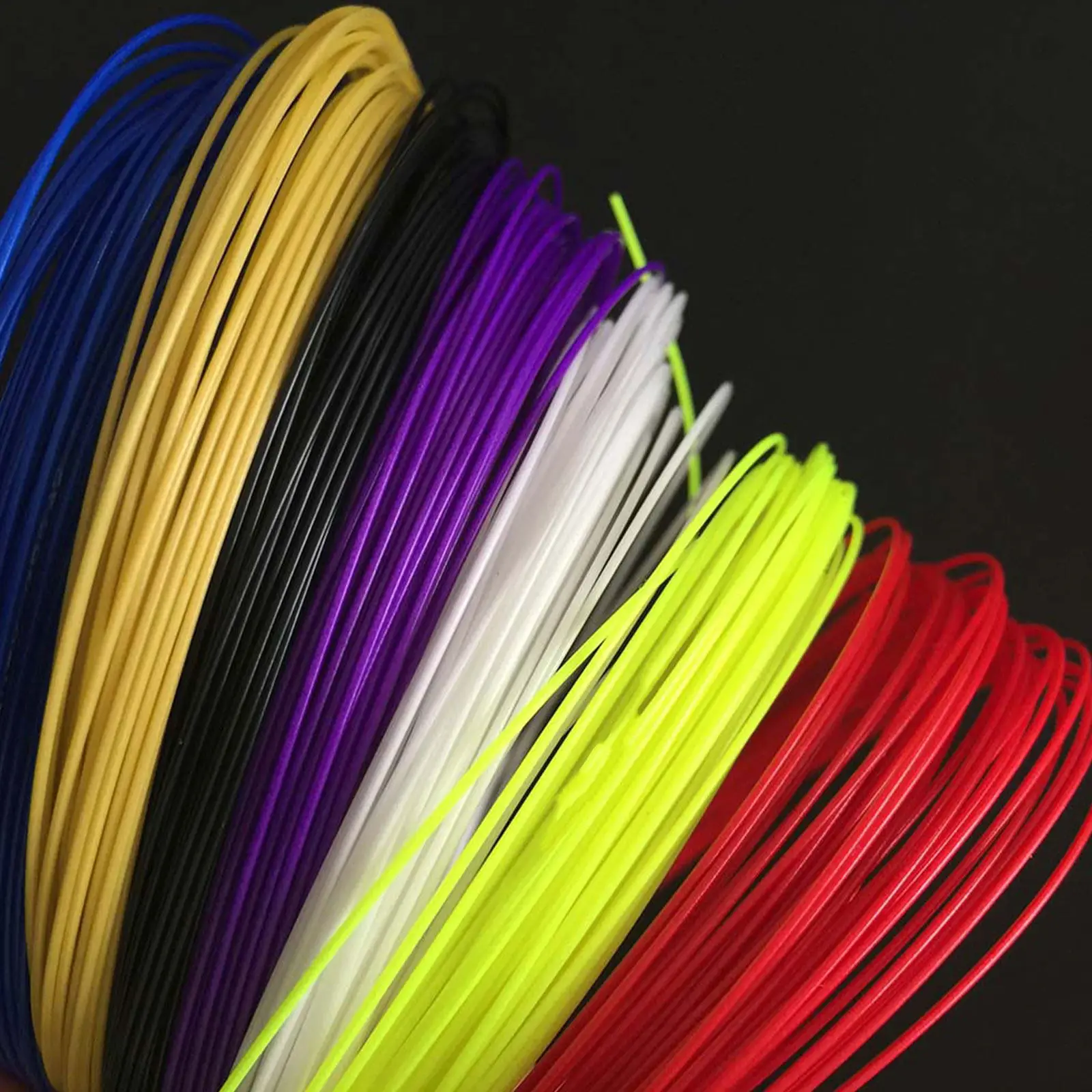 

10Pcs Professional Grade Badminton String High Elastic Strong Replacement Line for Racket Long Term Use