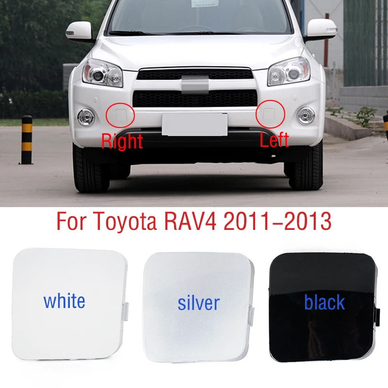 

For Toyota RAV4 RAV 4 2011 2012 2013 Car Front Bumper Tow Hook Cover Trailer Eye Cap Lid