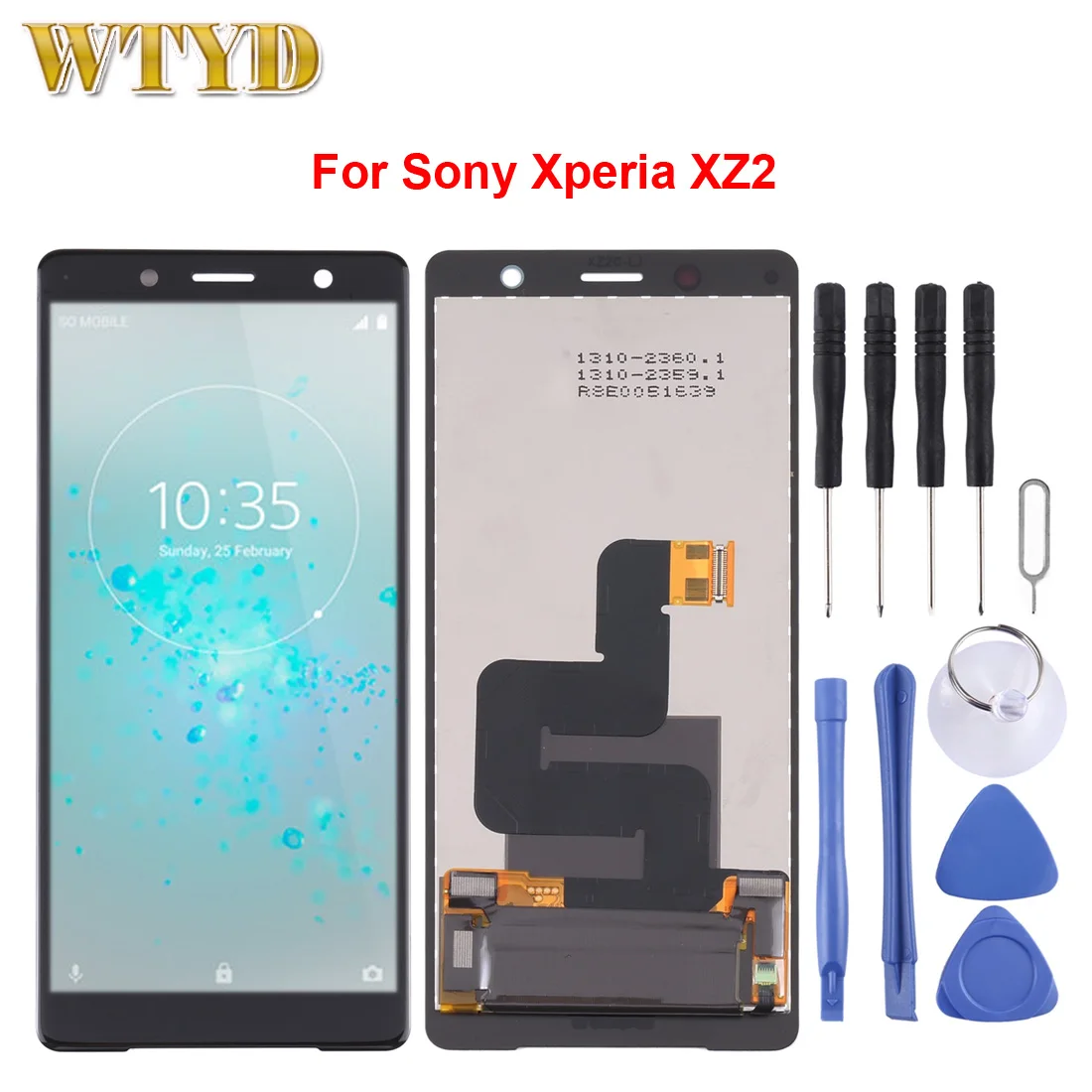 OEM LCD Screen For Sony Xperia XZ2 Compact with Digitizer Full Assembly