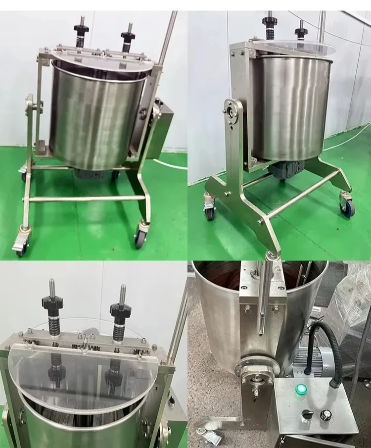 Genyond 10-100L Chocolate Grinding Machine Automatic Cocoa Melanger for Bakery Dairy Factories