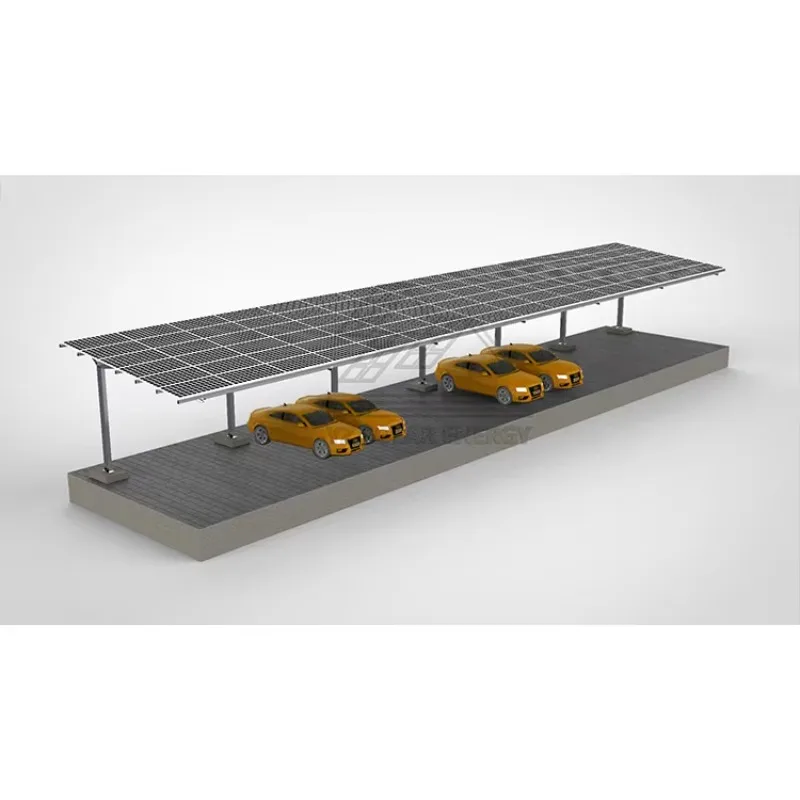 CE Solar Carport Mounting Commercial Systems Hot Selling Waterproof Steel Single Column Structure - Detail 1