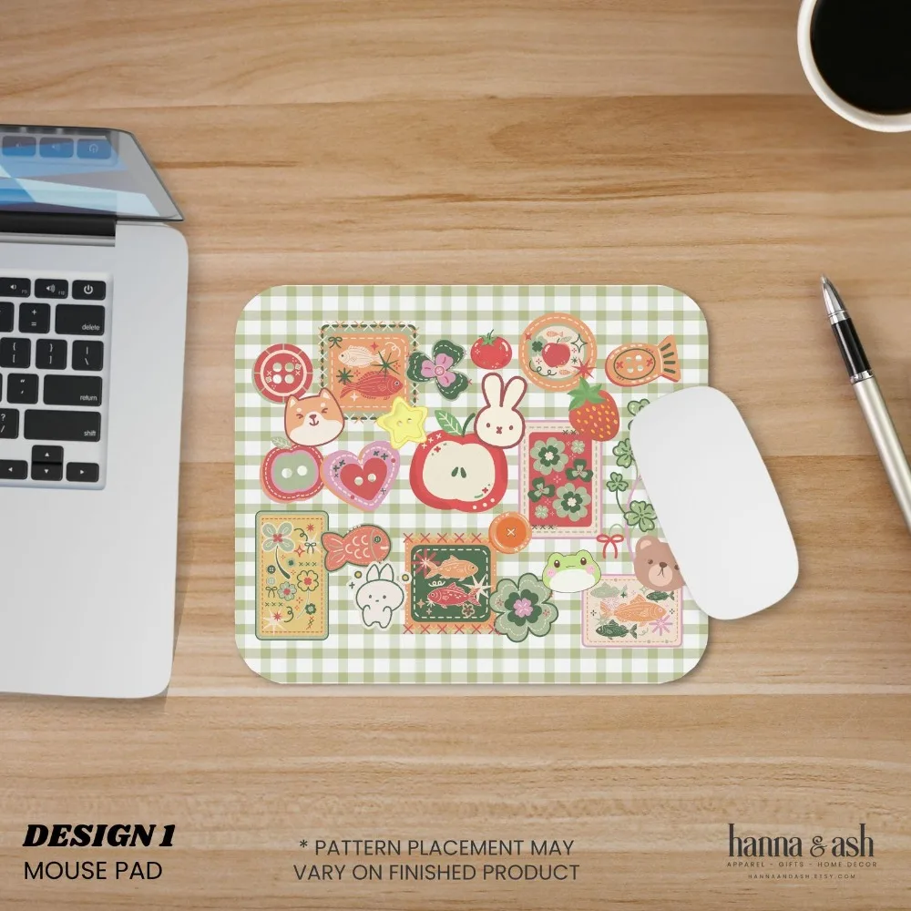 Juminocore, Heisei Retro, Mouse Pad, Deskmat, Cutecore, Kawaii Desk Mat, Desk Pad, Large Mouse Pad, Cubicle Decor,