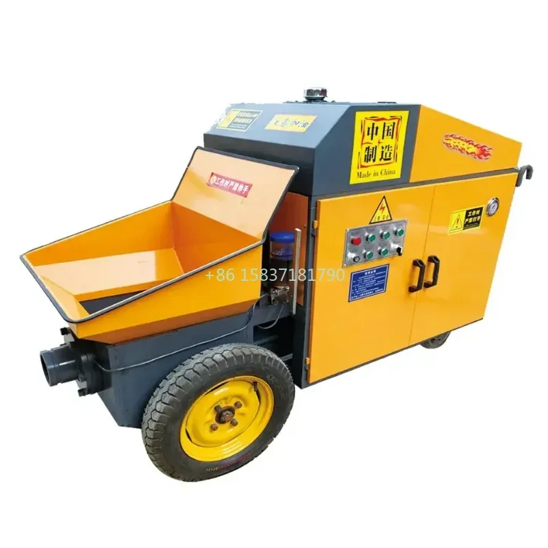 China Electric Concrete Pump Putzmeister Concrete Pumps Diesel Concrete Mixer Trailer-mounted Shotcrete Pump Price for Mexico