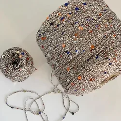 250g Handmade Size Sequin, Internet Famous BC Sequin Sweater, Same Style, Colored Yarn, Hundred Matching Thread, Yarn