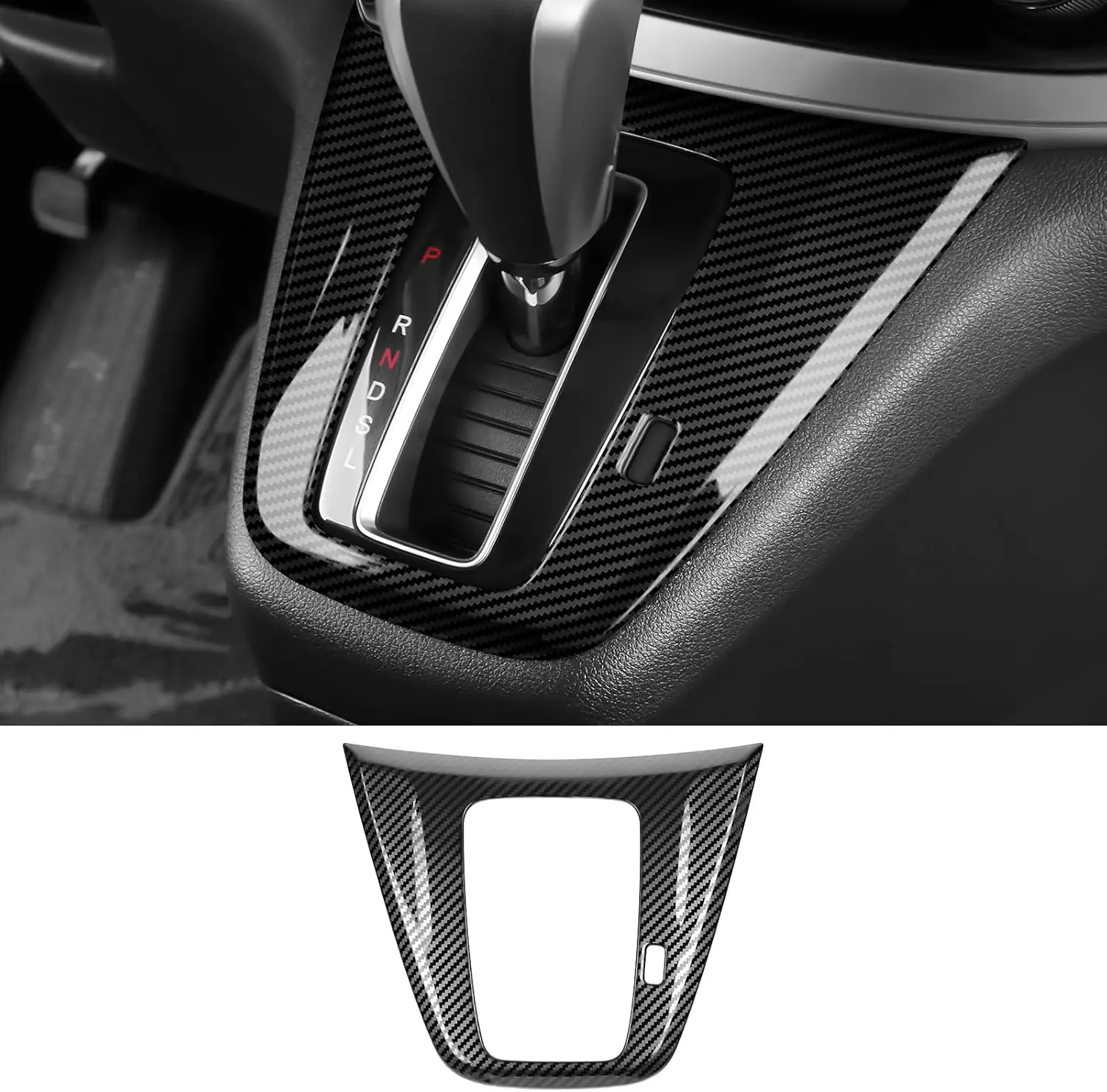

Car Gear Shift Box Panel Cover for Honda CRV 2016-2012 Accessories Stainless Steel Material Inner Frame Gear Shift Knob Cover