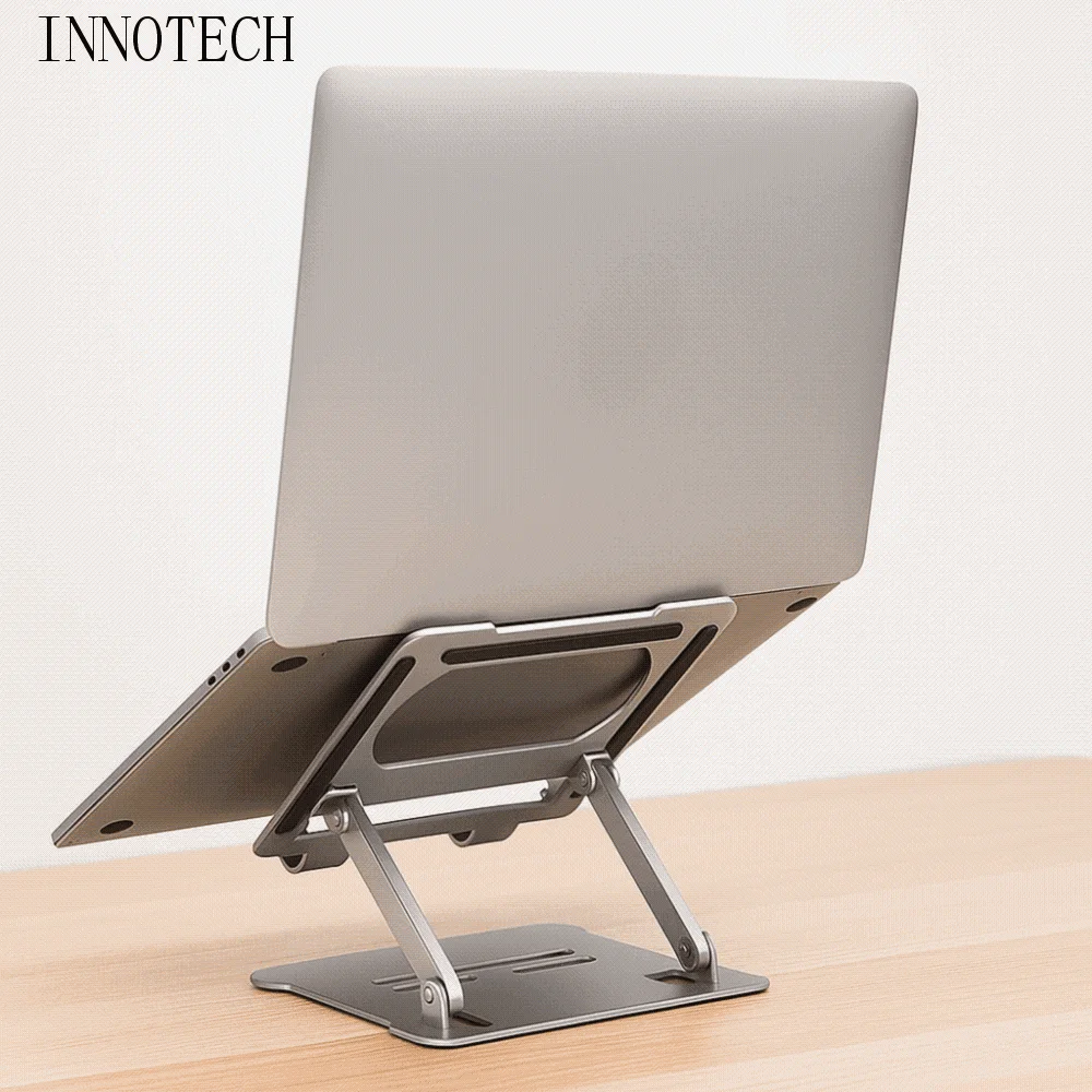 

Durable Adjustable Tablet Stand Foldable Heat Dissipation Laptop Holder Anti Slip Height Adjustable Laptop Metal Bracket Tablet