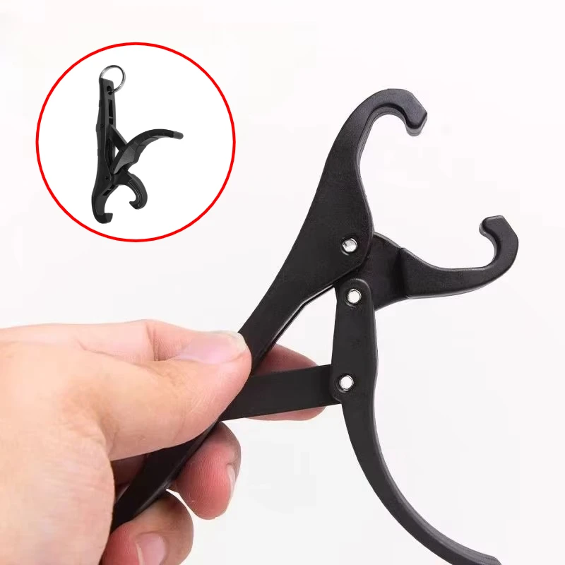 Fish Lip Gripper Fishing Pliers, Portable Non‑Slip Glass Fiber Fish Controller, Anti‑Corrosion Outdoor Fishing Gear Supplies