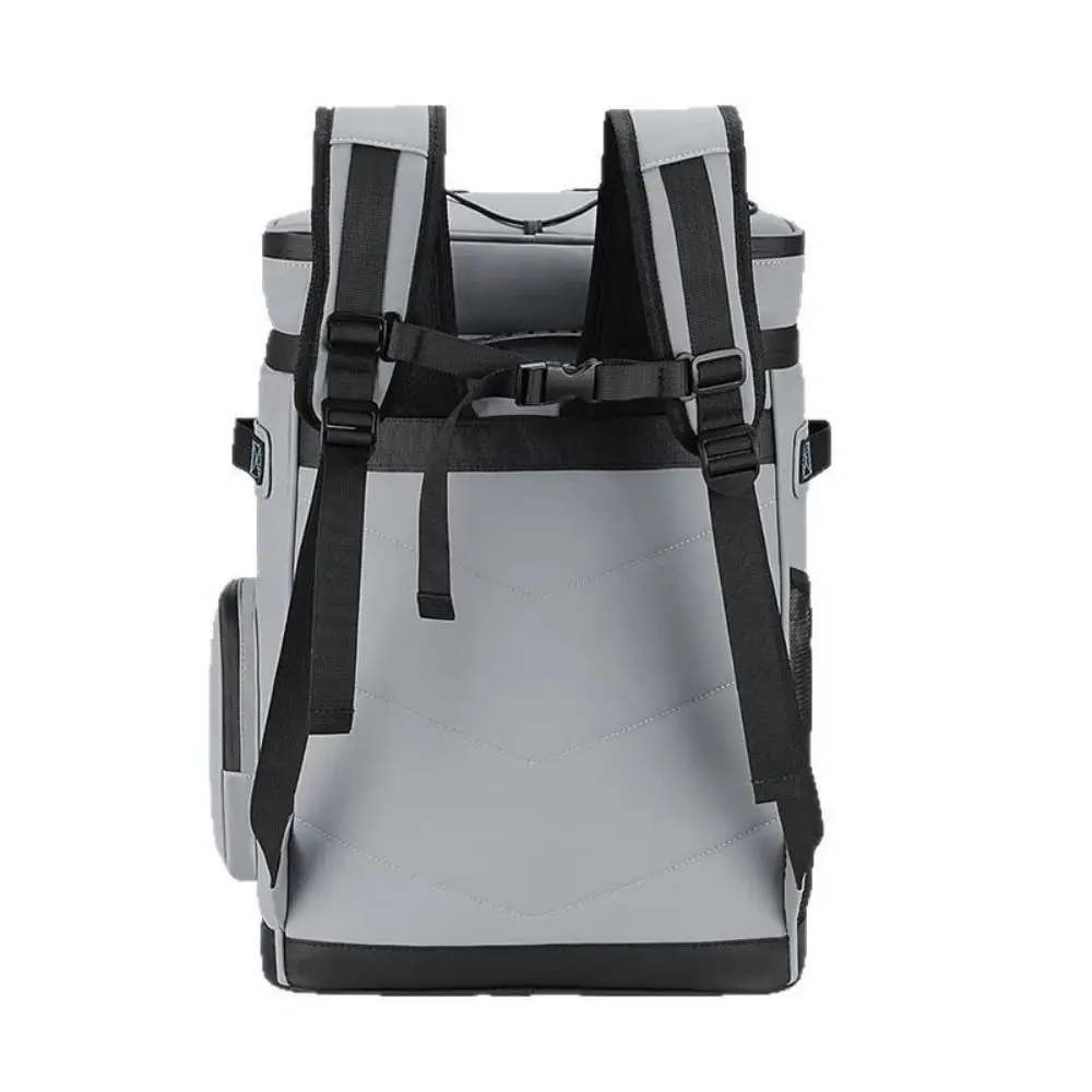 Mochila enfriadora de gran capacidad para viajes diurnos, bolsa enfriadora a prueba de fugas con aislamiento, suave, 30L/48 latas, pesca en el pecho de hielo