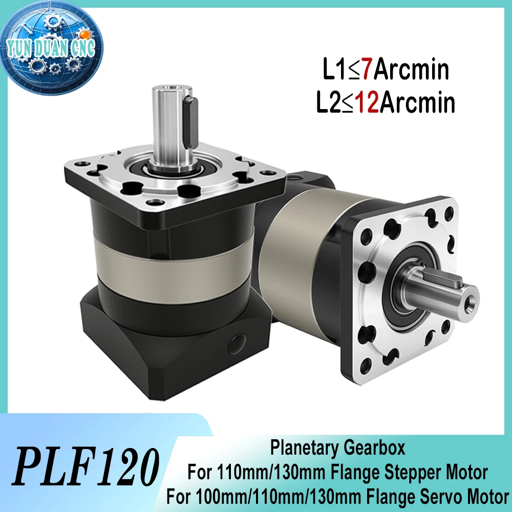 Planetary Reducer 7Arcmin For 2PH/3PH Nema42 110mm Nema52 130mm Stepper Motor Reducer 100/110/130mm Flange Servo Motor Gearbox