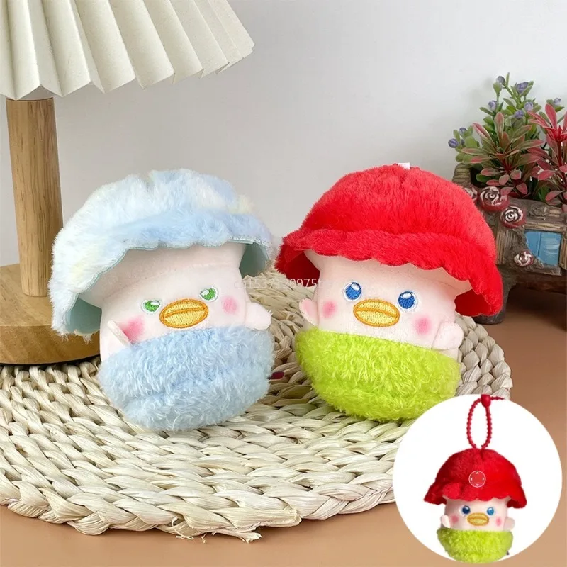 

Cartoon Mushroom Plush Toy Keychain Cartoon Mushroom Soft Stuffed Doll Pendant Car Key Ring Backpack Bag Decor Kid Gift 2025