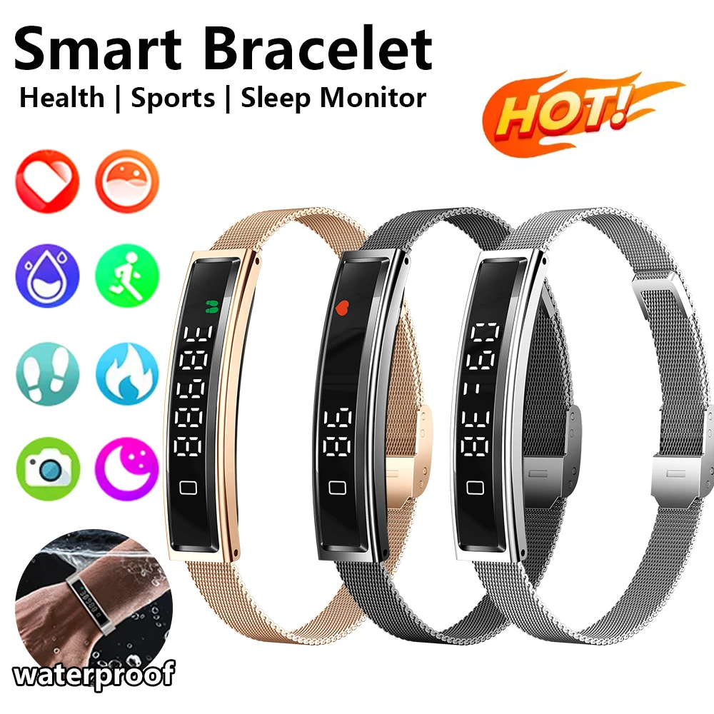 

Новые умные часы-шагомер, кислород в крови, монитор сердечного ритма, сна для женщин и мужчин, спортивный фитнес-умный браслет, водонепроницаемые браслеты
