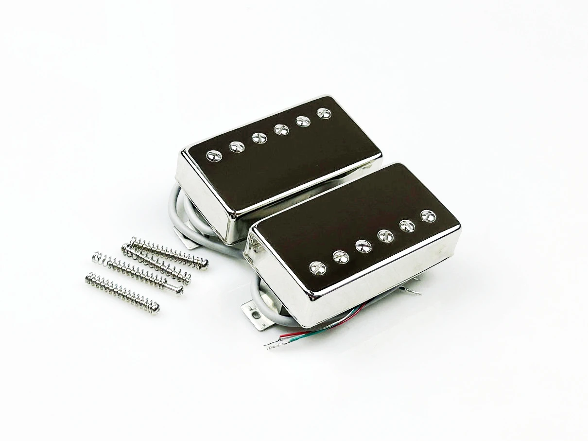 

Gib Guitar Pickups Alnico II Humbucker Pickups '57 Classic And '57 Classic Plus 4C Wire Nickel 1 Set