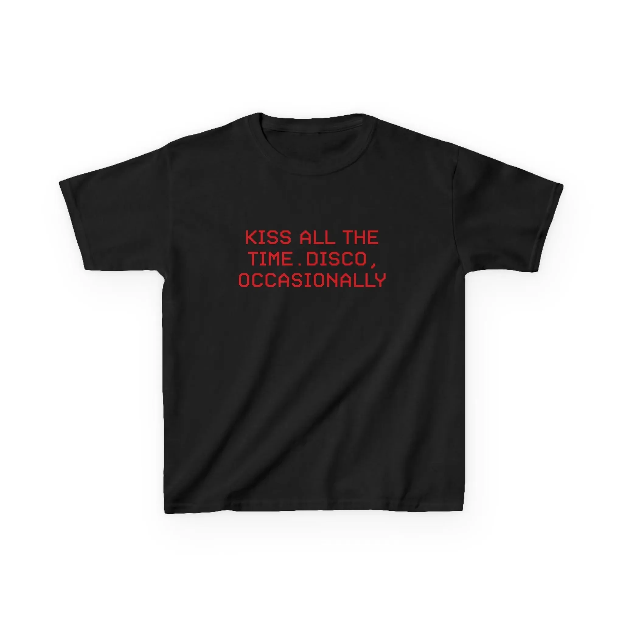 Kiss All The Time. Disco Occasionally T-shirt Oversized Men Women Streetwear Top Harry Style Album Merch New Tour Concert Tees