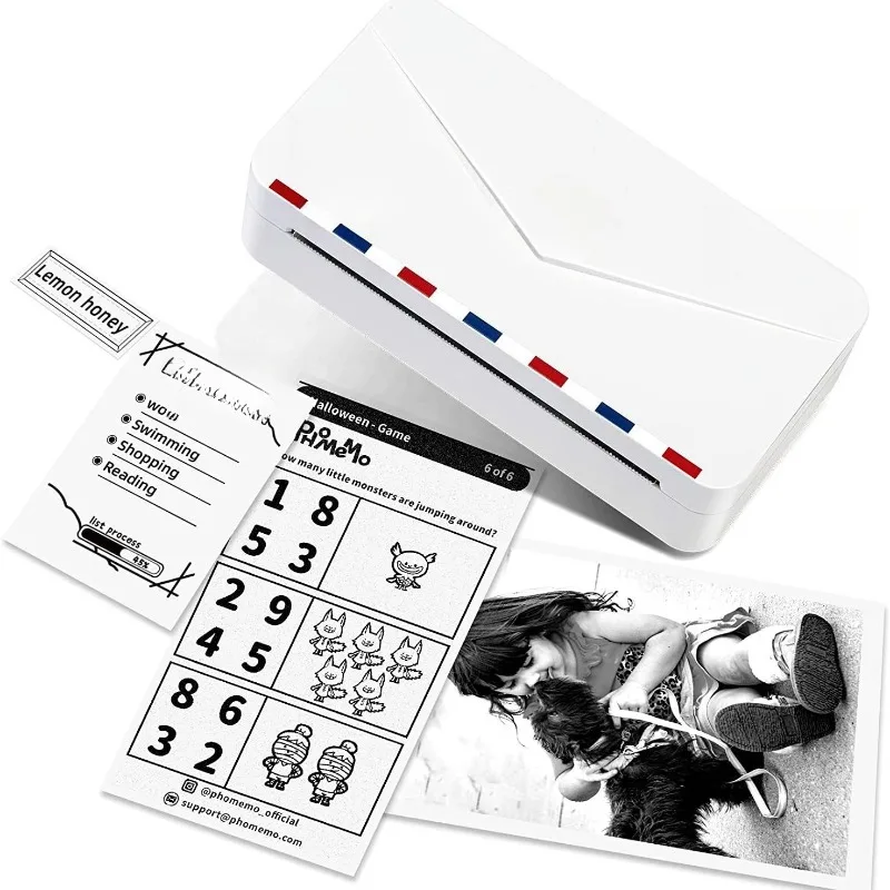 

Mobile phone bluetooth thermal printer small household