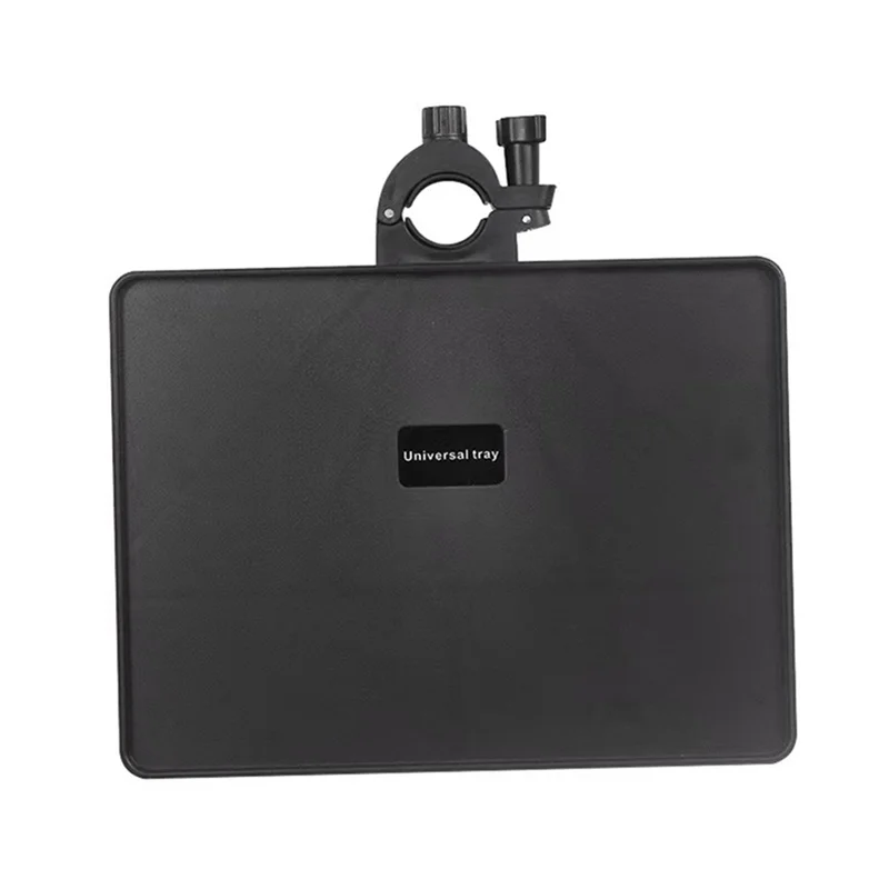 ABHT-Microphone Stand Tray Holder Clamp-On Rack Ideal For Live Streaming Recording Concerts Adjustable & Portable