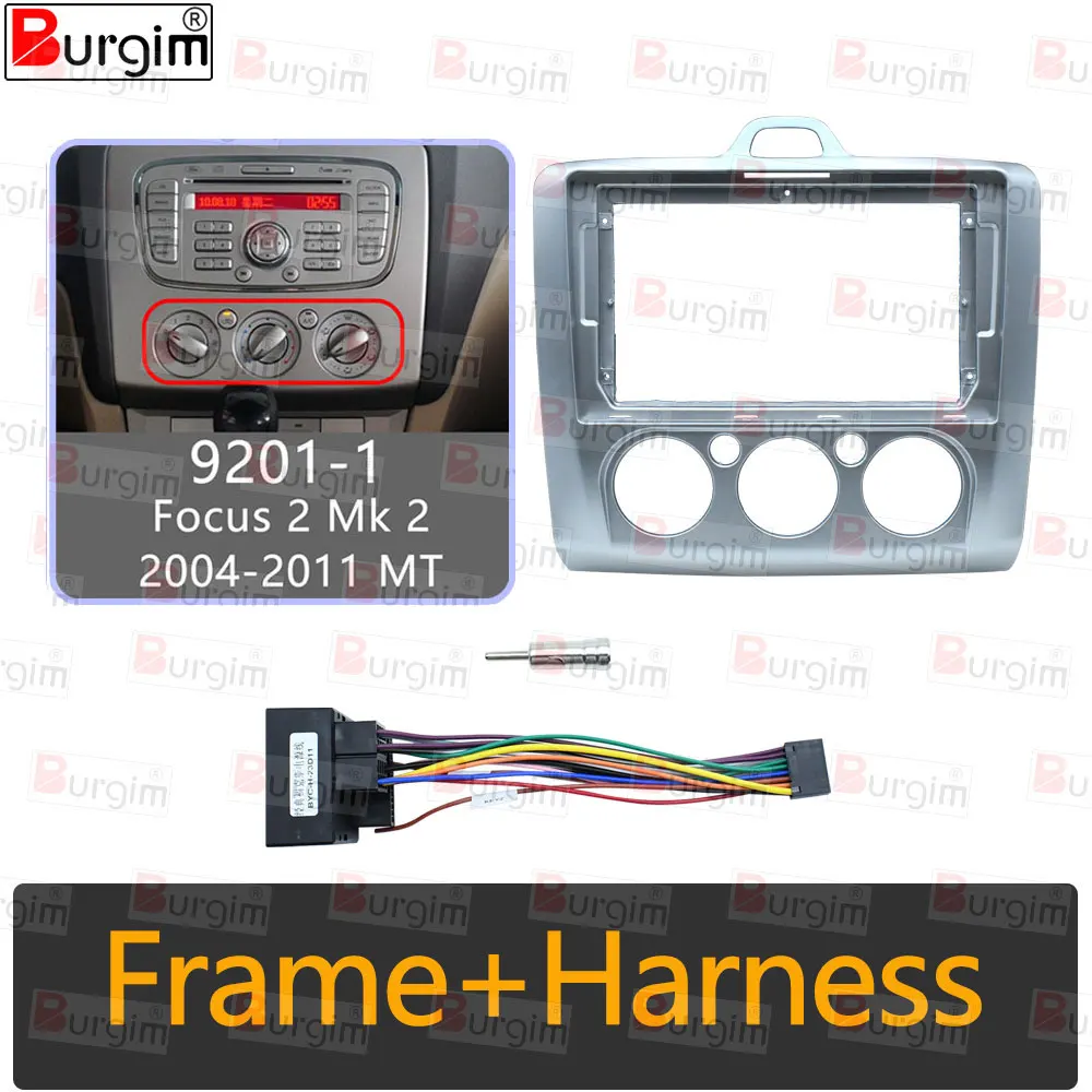 ラジオファシアフレーム に適合する フォード フォーカス 2 MK2 2004 2005 2006 2007 2008 2009 2 フォードフォーカス（第2世代、ヨーロッパ） – HiSoUR – Hi So You Are