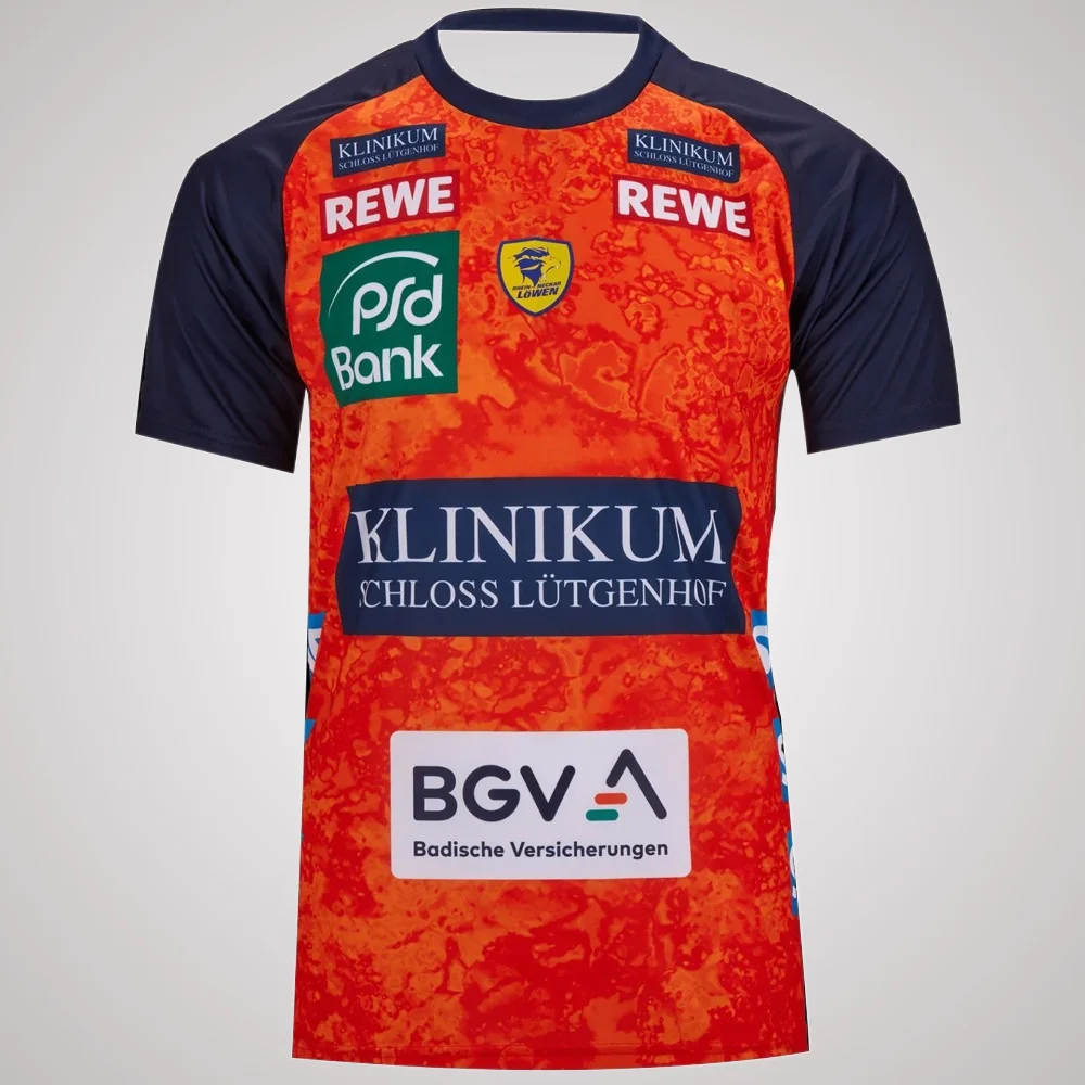 

Одежда для беременных, футболка для гандбола Rhein-Neckar Löwen, спортивная одежда для молодежи и детей, тренировочная форма для гандбола, дышащая футболка унисекс