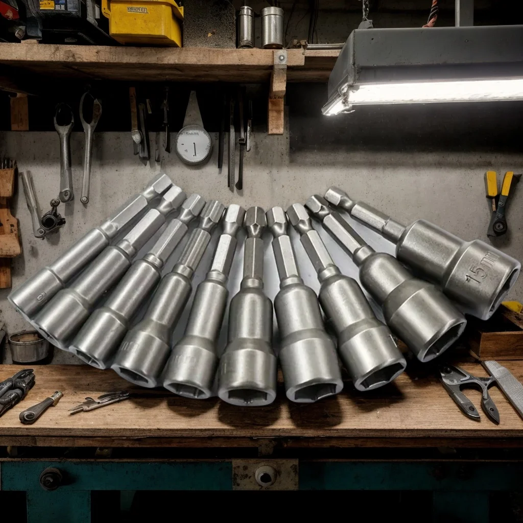 ASDTODW 6-19mm 마그네틱 소켓 및 육각 키 세트 - 다용도 전동 공구 사용을 위한 드릴 비트 어댑터