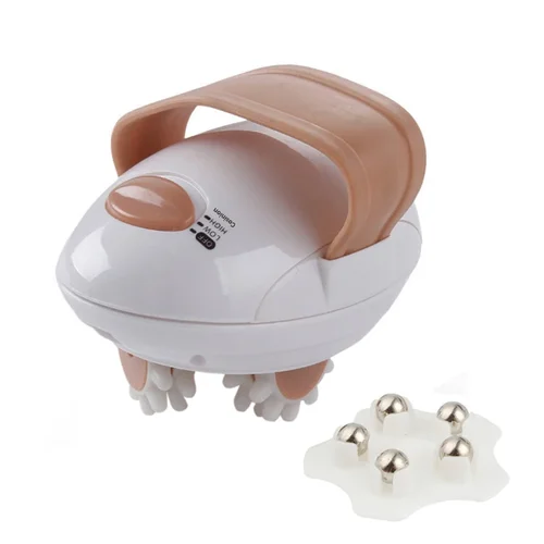 Imagen 1 del producto Rodillo masajeador adelgazante corporal con tambor eléctrico 3D, dispositivo de masaje anticelulítico, quemador de grasa, herramienta para perder peso, alivia los músculos