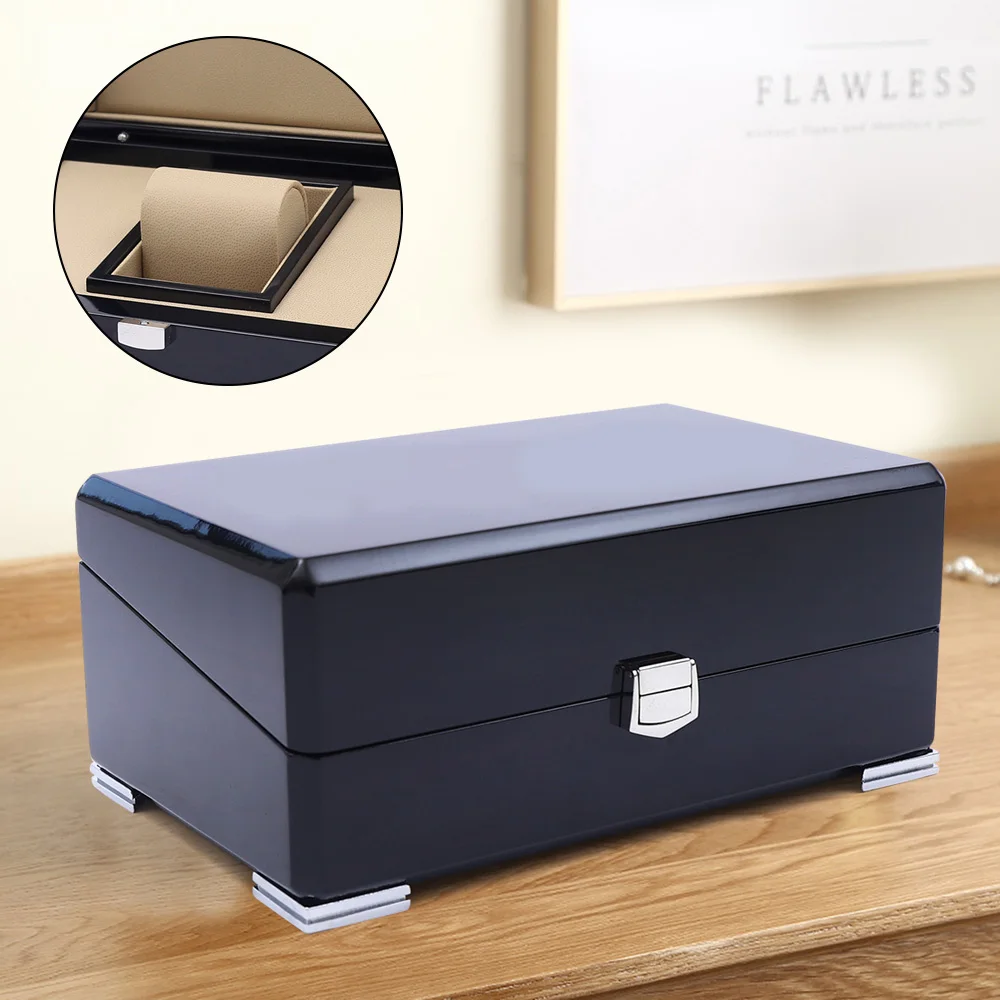 Watch Storage Box, Watch Organizer, Watch Storage Box, to Store and Display Watches for Offices, Bedrooms, Dressing Rooms, Shops