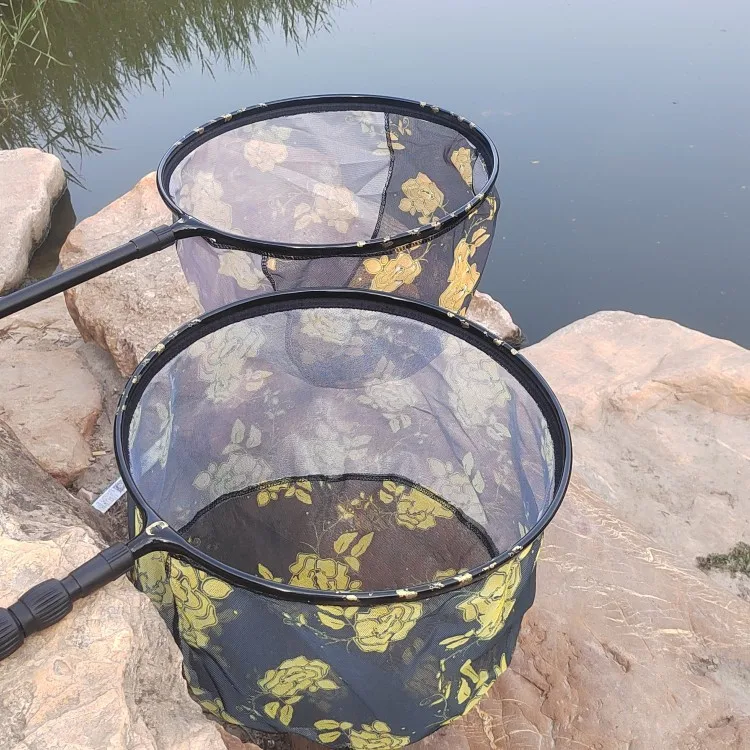 

New Equipment Mesh Scoop Tackle Net Goods Supplies Accessories Tool Sea Network Tools Carp Wire Fishing Novelties Landing Punch