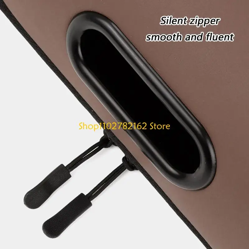 

547B Car Shoes Organizers Box Container Make of Leather with Breathable Vents for Odor Prevention in Vehicle Storage