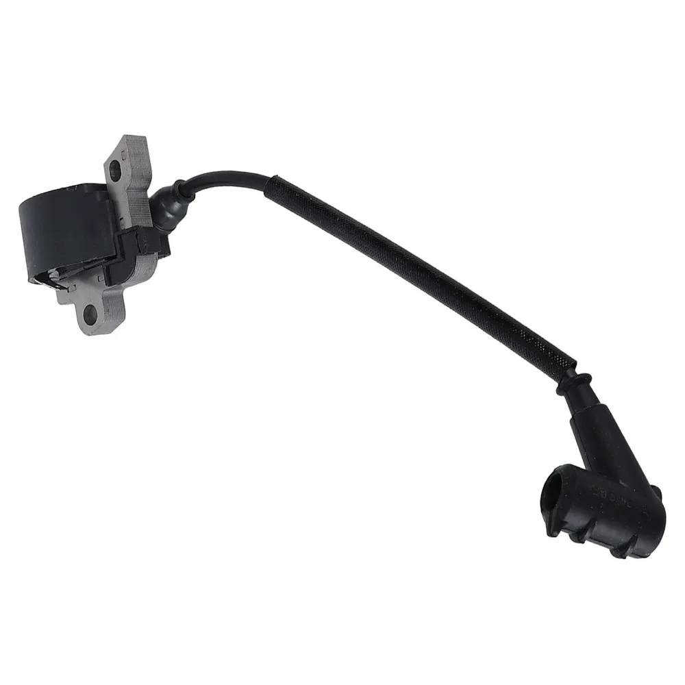 Black Chainsaw Ignition Coil Metal Compact Replacement Ignition Coil High Voltage Output With Wire for 066 046 MS460 MS650 MS660