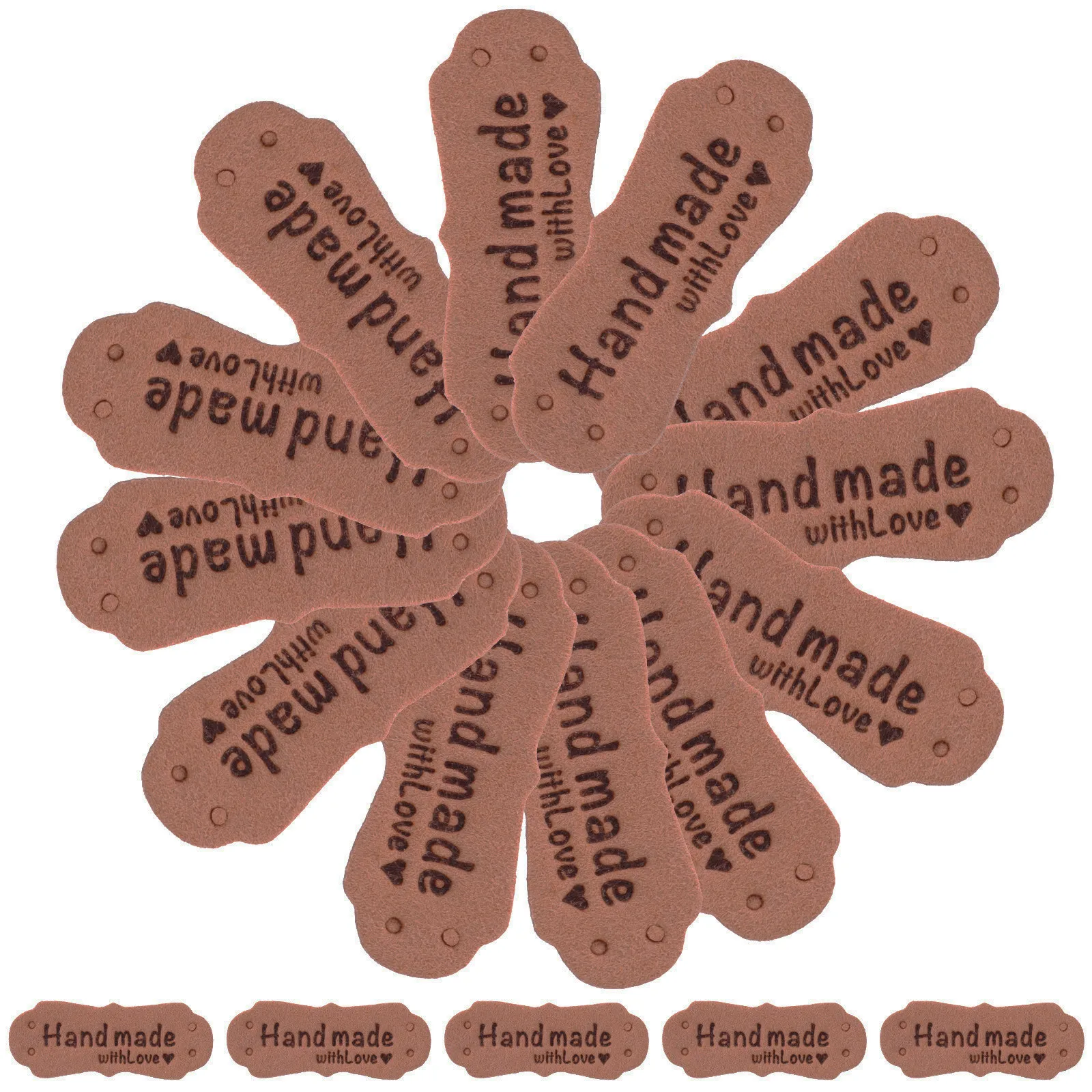 50Pcs Embossed Hand…