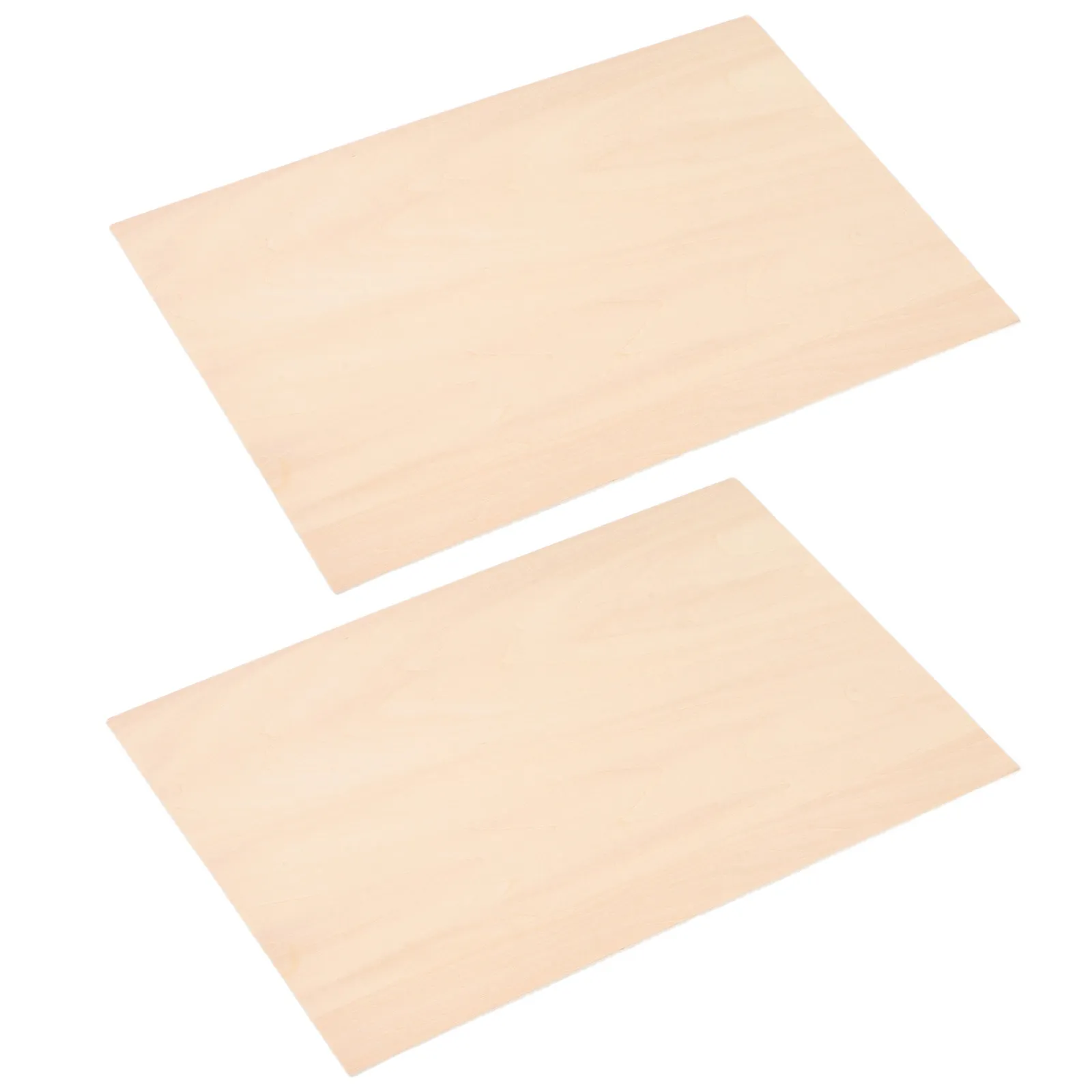 2Pcs A3 Solid Wood Carving Plate for Artists Beginners Printmaking Projects Lightweight Engraving Board Craft Supply Wood Panel