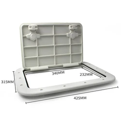 Suitable for  Marine Deck Access Hatch & Lid - 16.7