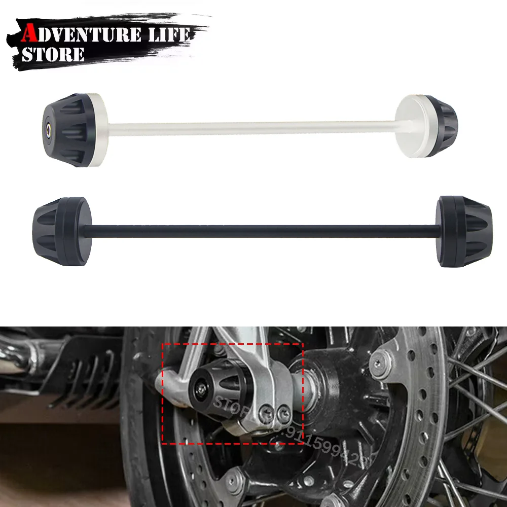 

Мотоциклетное переднее колесо, ось, вилка, слайдер, защитная крышка, аксессуары, защита от падения для BMW RNINET R9T RNINET 2014-2021