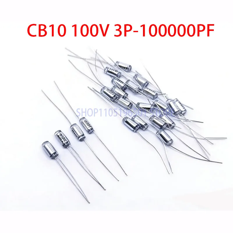 

CB10 100V 5% 3PF-100000PF Axial Polystyrene Film Capacitors 10PF 20PF 30PF 51PF 100PF