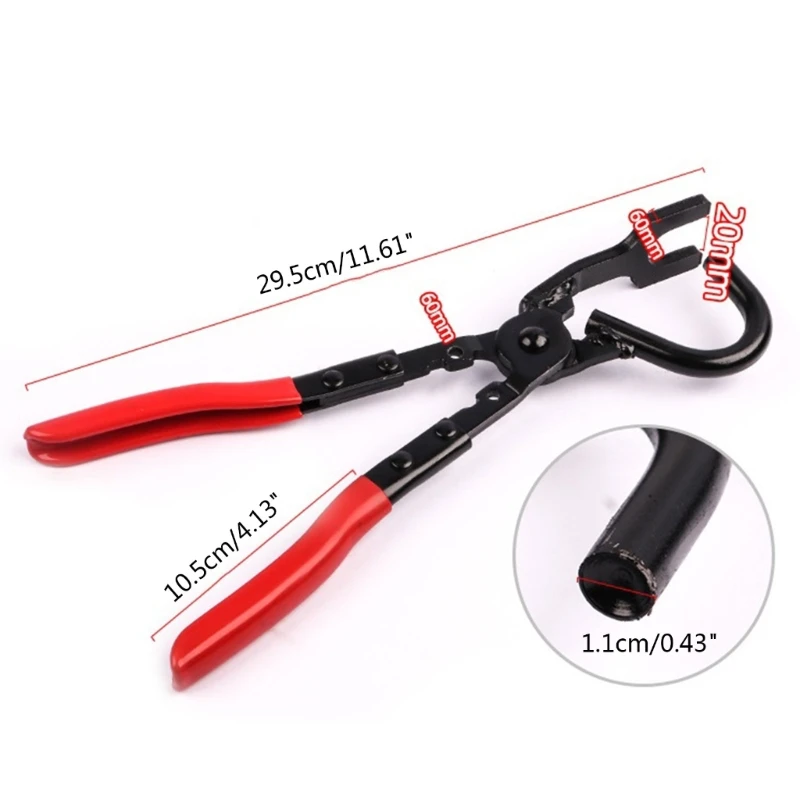 Universal Car Exhaust Hanger Car Exhaust Rubber Pad Plier Puller Tool Removal Plier Exhaust Pipe Rubber Gasket Removal,Hand Tool