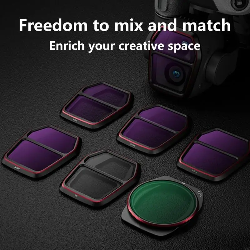 

Фильтры линзы камеры R1WC для Air 3S CPL ND8 ND16 ND32 ND64