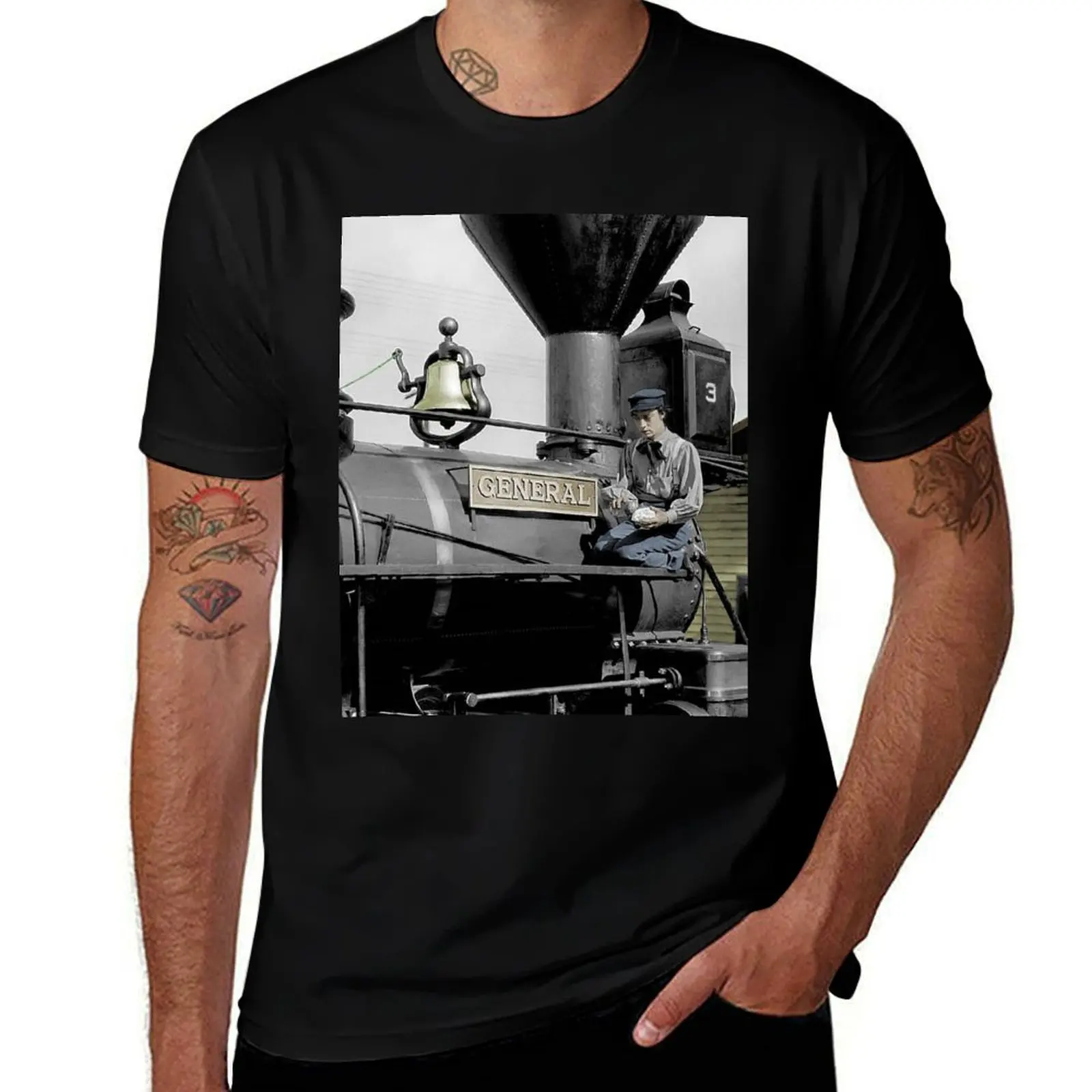 

Film legend Buster Keaton T-Shirt man graphic t shirt t shirts cotton 100%