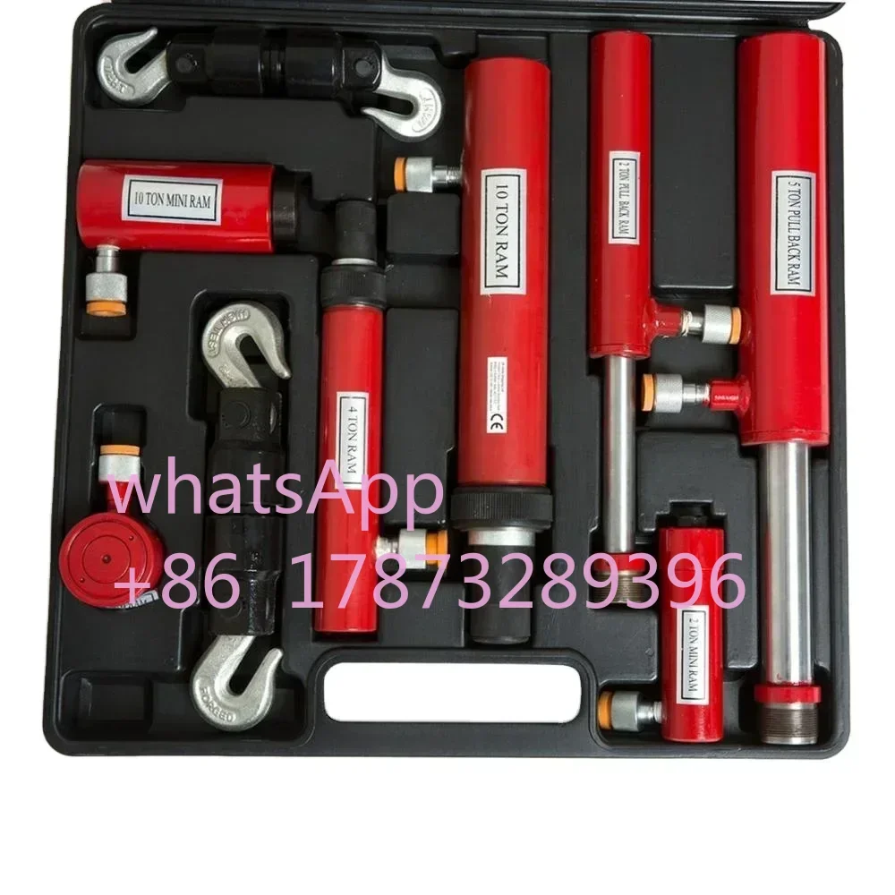 

Portable Hydraulic Car Body Repair Equipment Pull back Ram Cylinder For porta power jack
