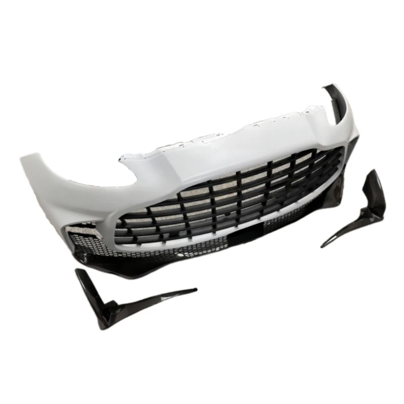 High Quality 707 Style Semi Dry Carbon Fiber Upgrade Front Bumper Body Kit Auto Exterior Modification Parts Fit DBX